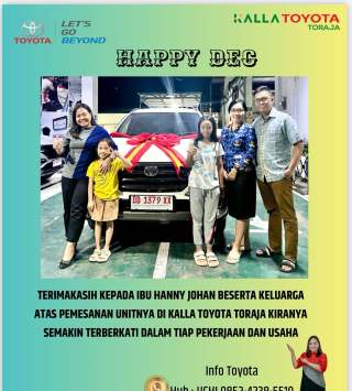 Dealer Toyota Toraja Utara Dealer Toyota Toraja Utara